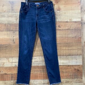 Democracy Flex-cellent Raw Hem Jeans Size 4